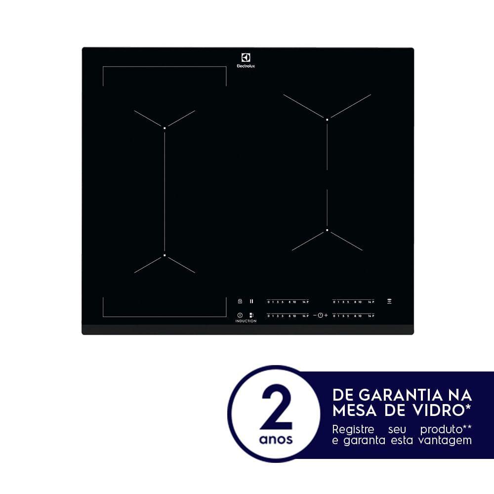 Cooktop de Indução 4 Zonas Unicook Preto Electrolux (IE60P) Cooktop