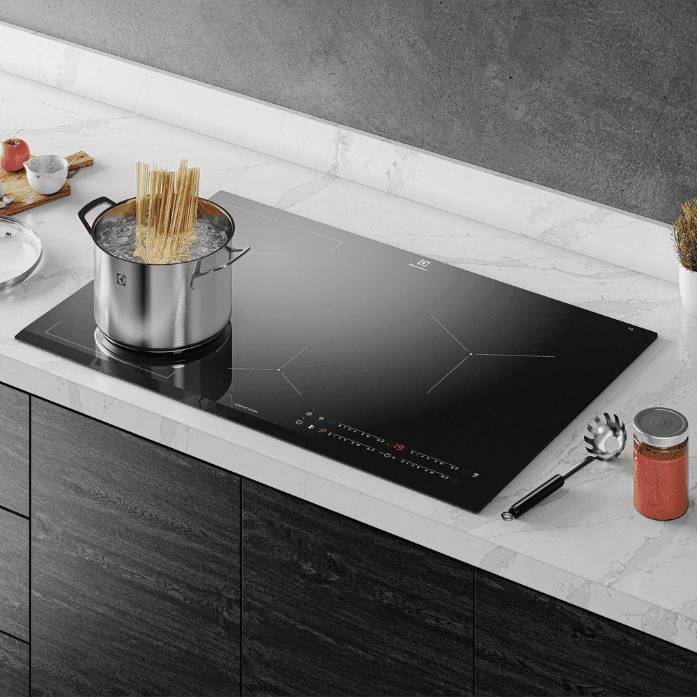 Cooktop de Indução 4 Zonas Unicook Preto Electrolux (IE80P) Cooktop Magazine Luiza