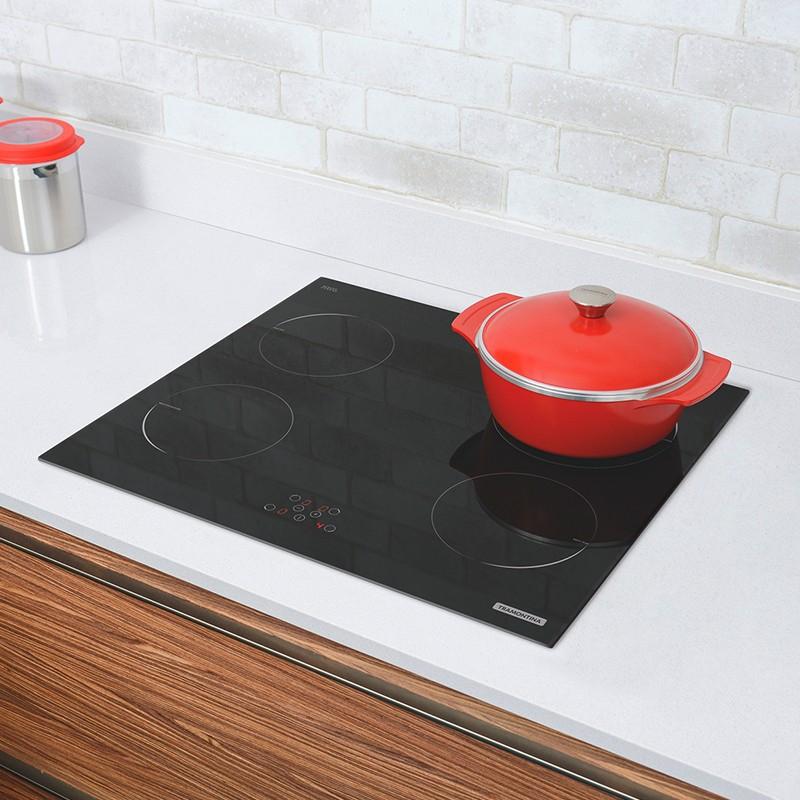 Cooktop de Indução Tramontina New Square Touch 94751220 com 4 Bocas