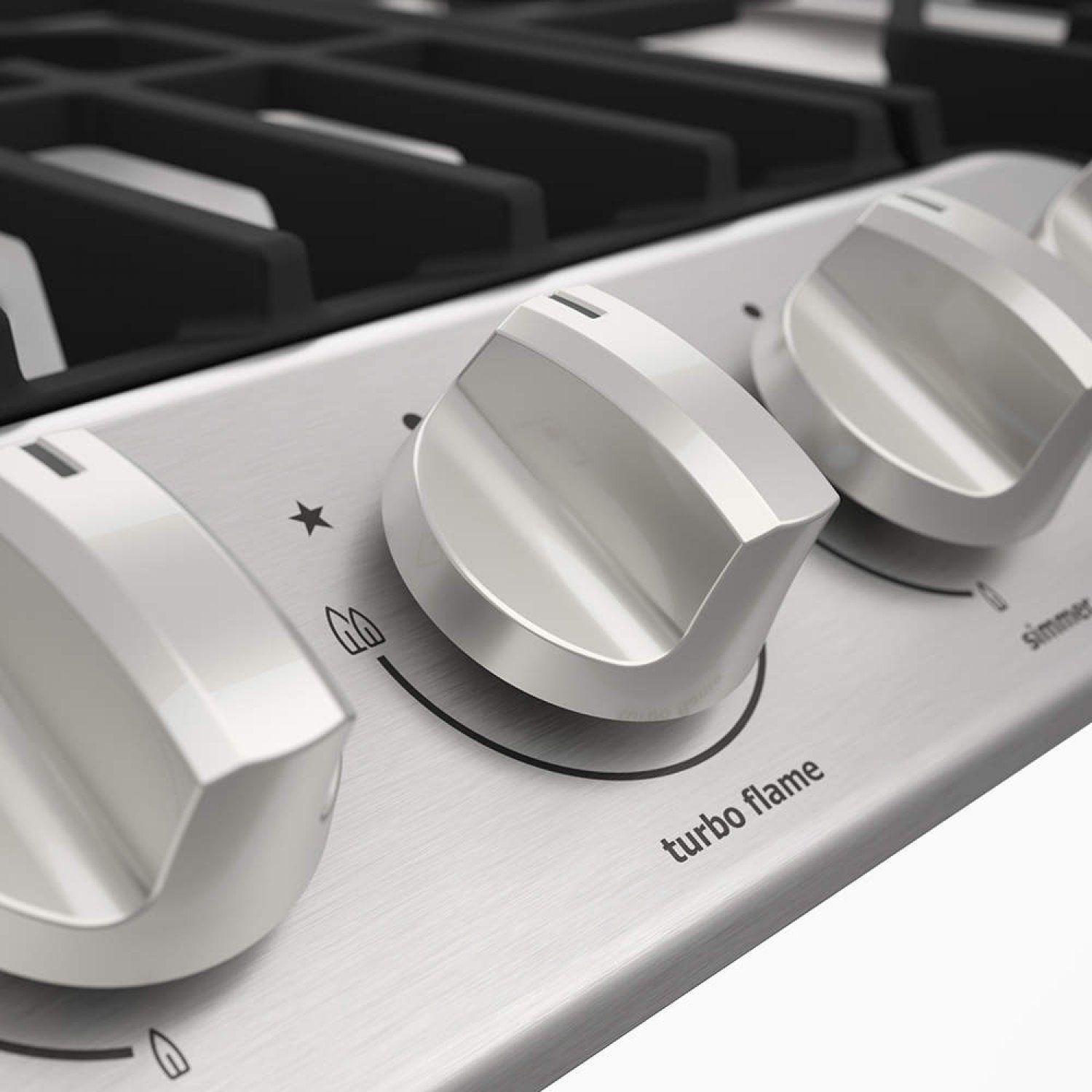 Cooktop Electrolux 5 Bocas a Gás Icon Turbo Flame Automático Inox