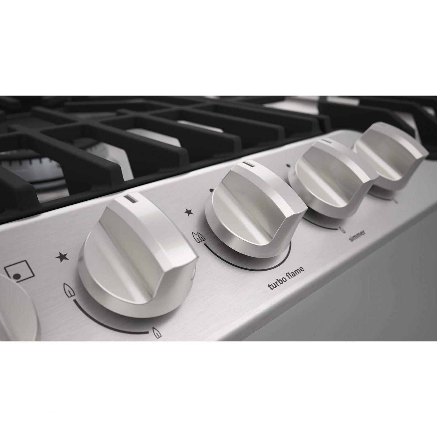 Cooktop Electrolux 5 Bocas a Gás Icon Turbo Flame Automático Inox