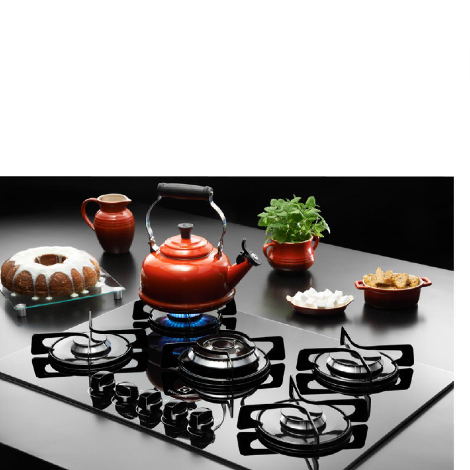 Cooktop Electrolux 5 Bocas a Gás Superautomático Tripla Chama Mesa em