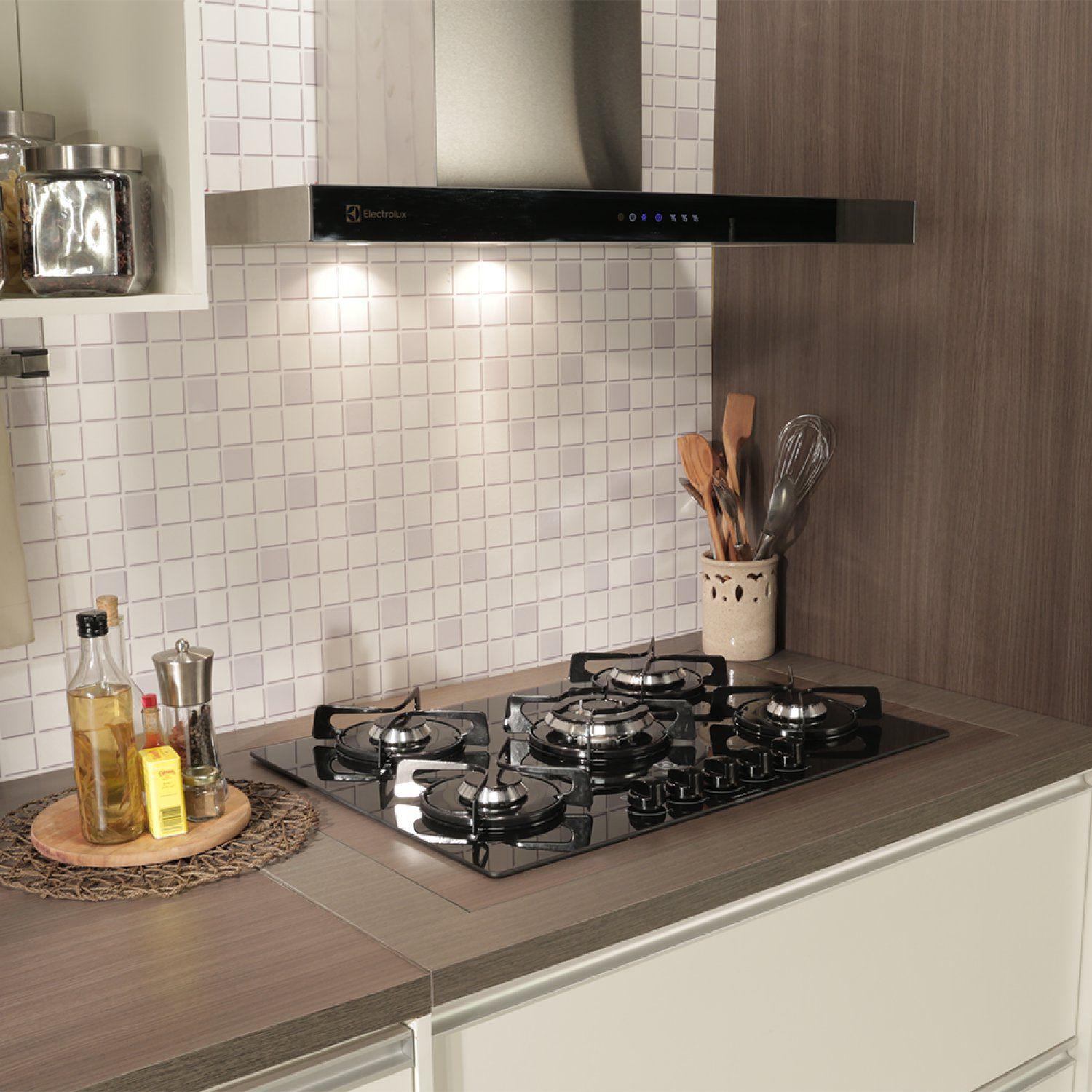 Cooktop Electrolux 5 Bocas a Gás Superautomático Tripla Chama Mesa em