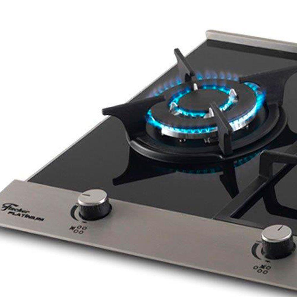 Cooktop Elétrico 5 Bocas Fischer Platinum Acendimento Super Automático