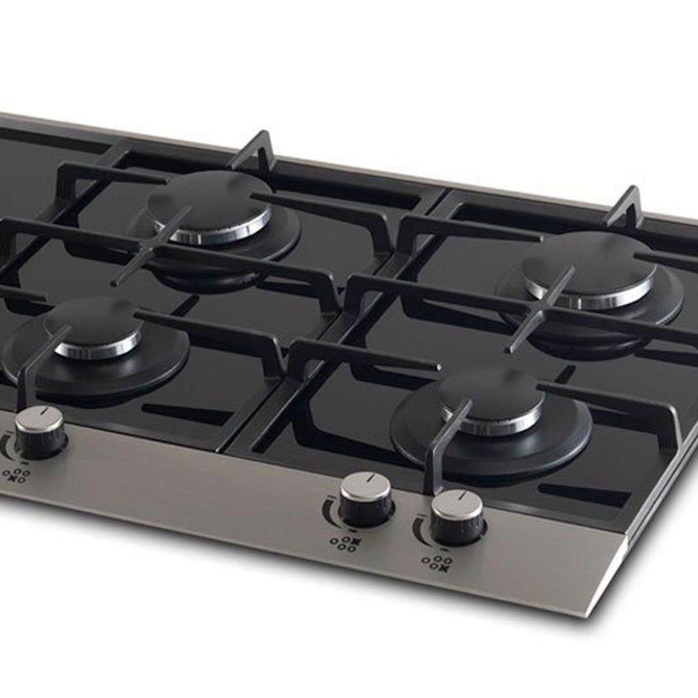 Cooktop Elétrico 5 Bocas Fischer Platinum Acendimento Super Automático