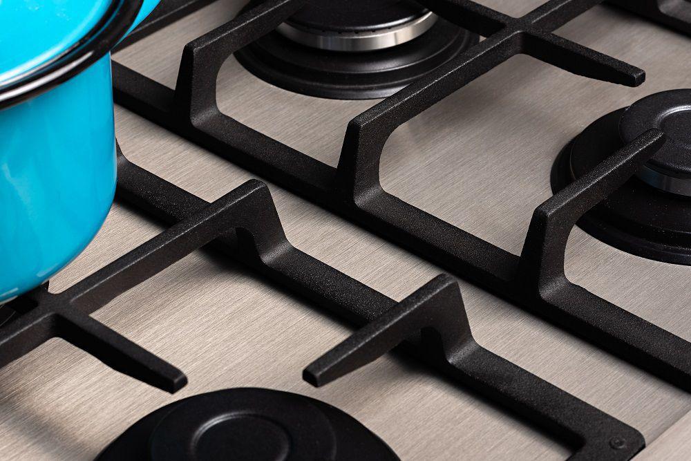 Cooktop Fischer Platinium Prime 5 Bocas Escovado Bivolt Cooktop 5