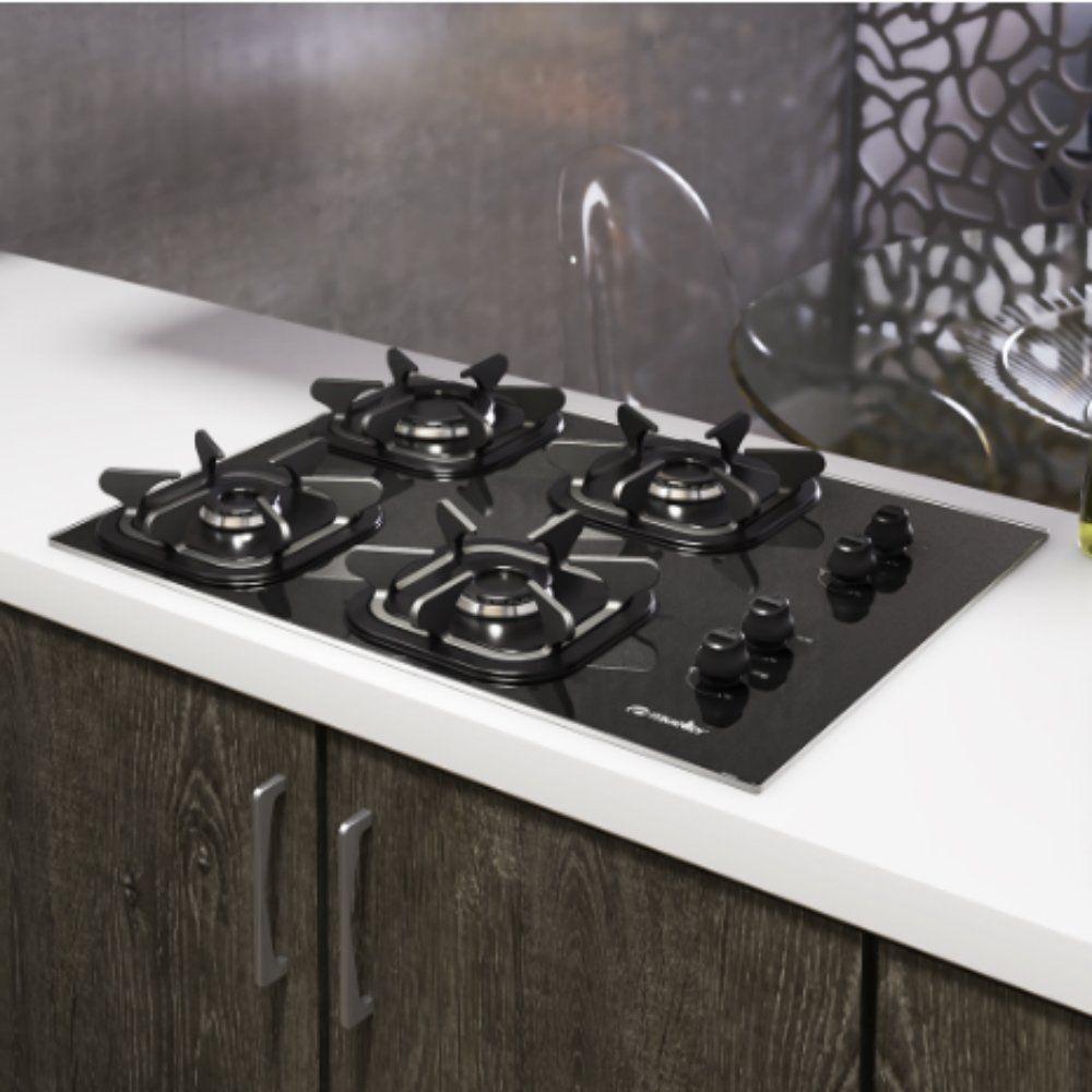Cooktop Mueller 4 Bocas Ultra Chama Mueller Fogões Cooktop