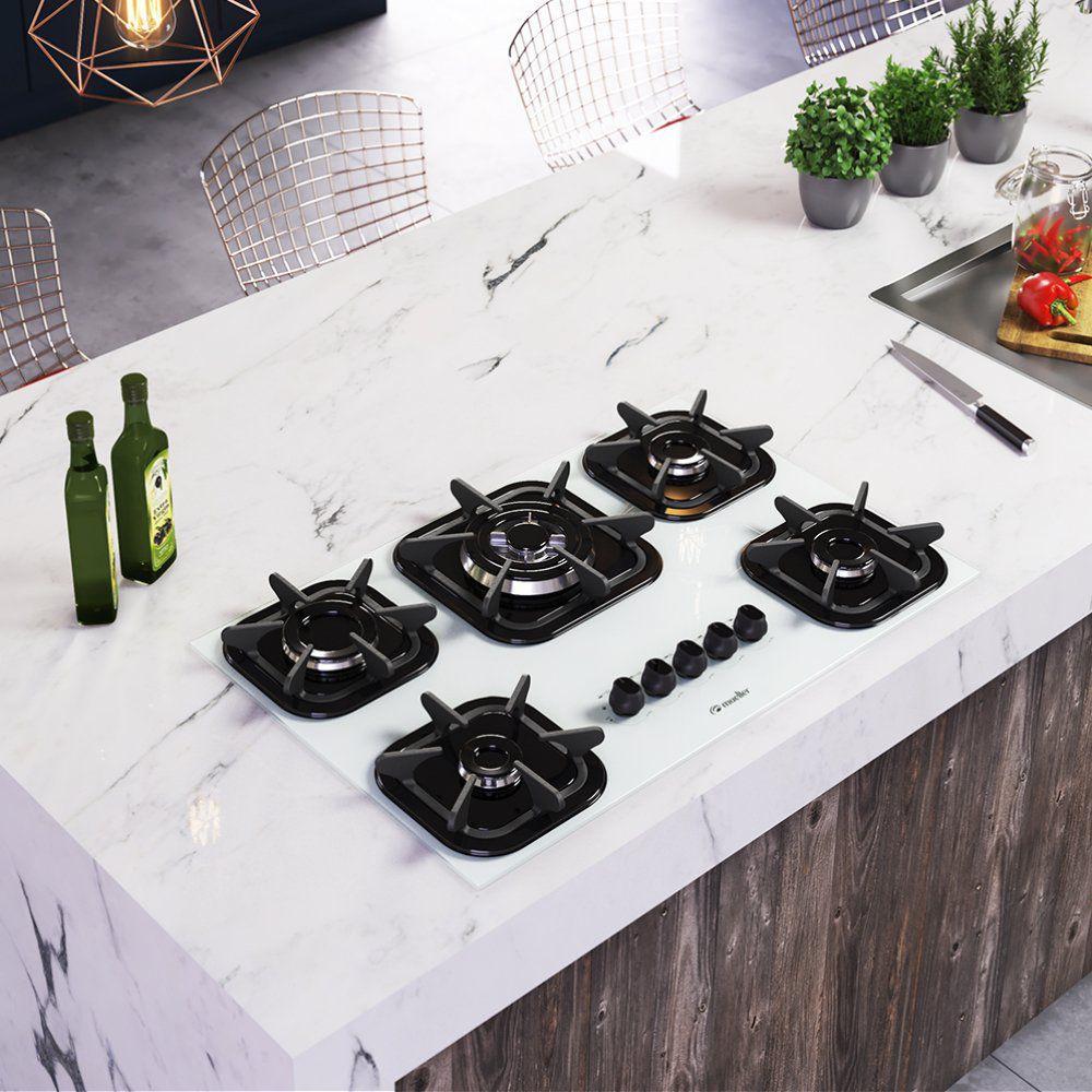 Cooktop Mueller 5 Bocas Tripla Chama Mueller Fogões Cooktop Magazine Luiza