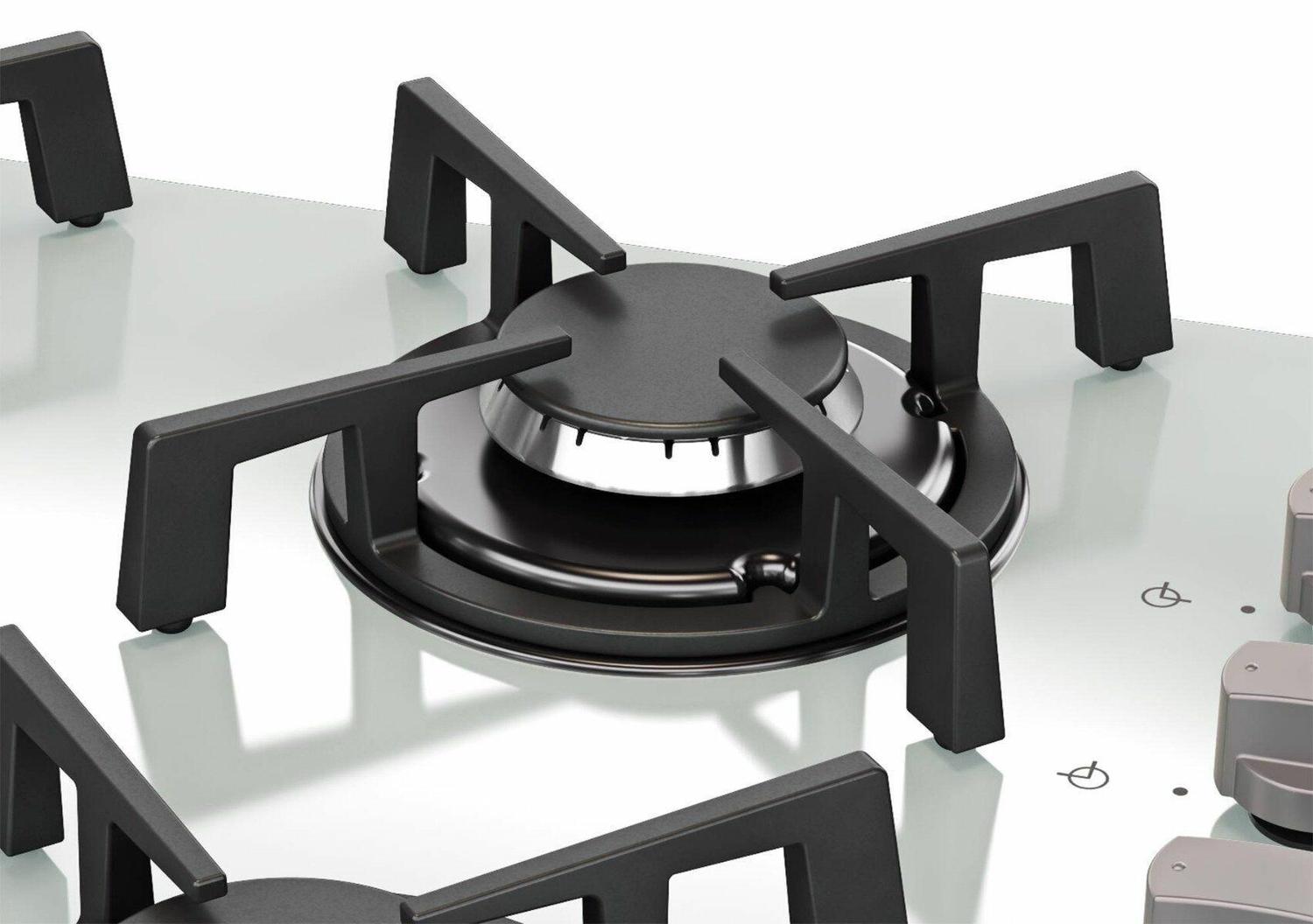 Cooktop Vitrum 4 Bocas Branco Itatiaia Cooktop Magazine Luiza