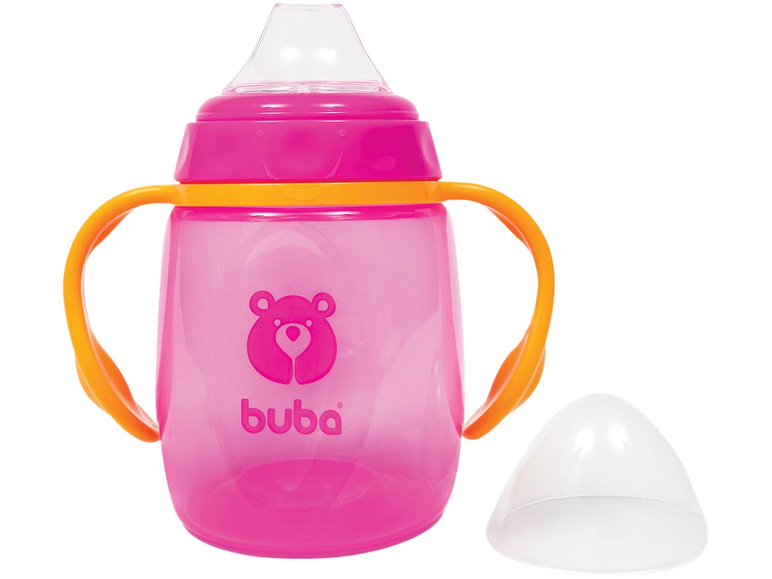 Copo Infantil Antivazamento com Alça e Tampa