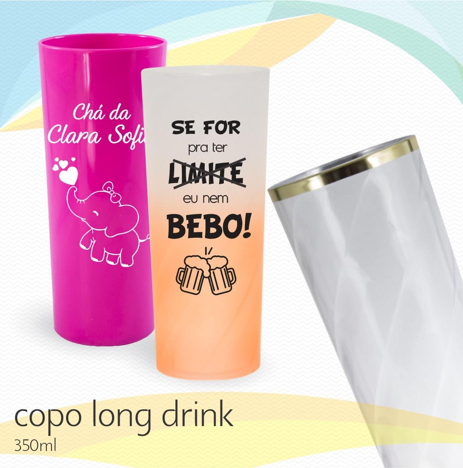 Copo Long Drink Cactos - desenhos & lettering - Copos - Magazine Luiza