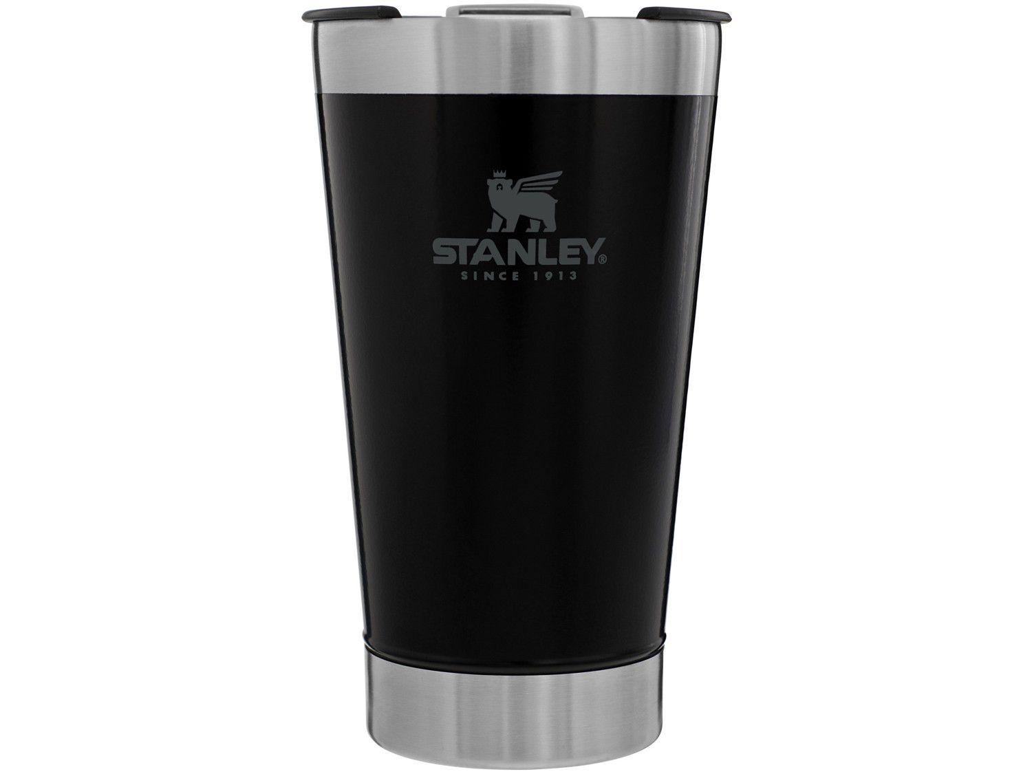 Copo Térmico de Cerveja Stanley com Tampa Matte Black 473ml