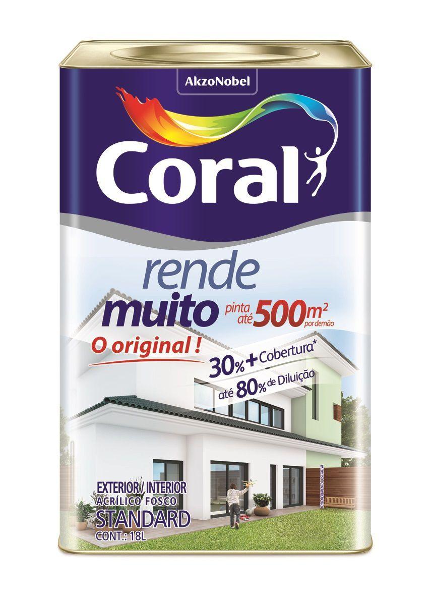Coral Rende Muito 18 litros Tinta para Parede / Madeira