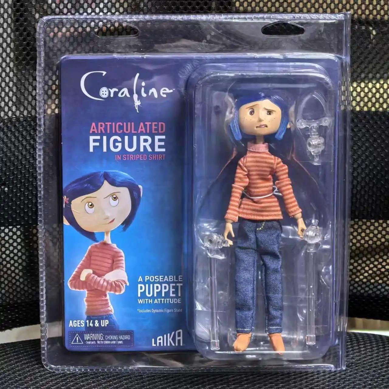 Coraline Articulated Figure Coraline Poseable Doll Coraline Action