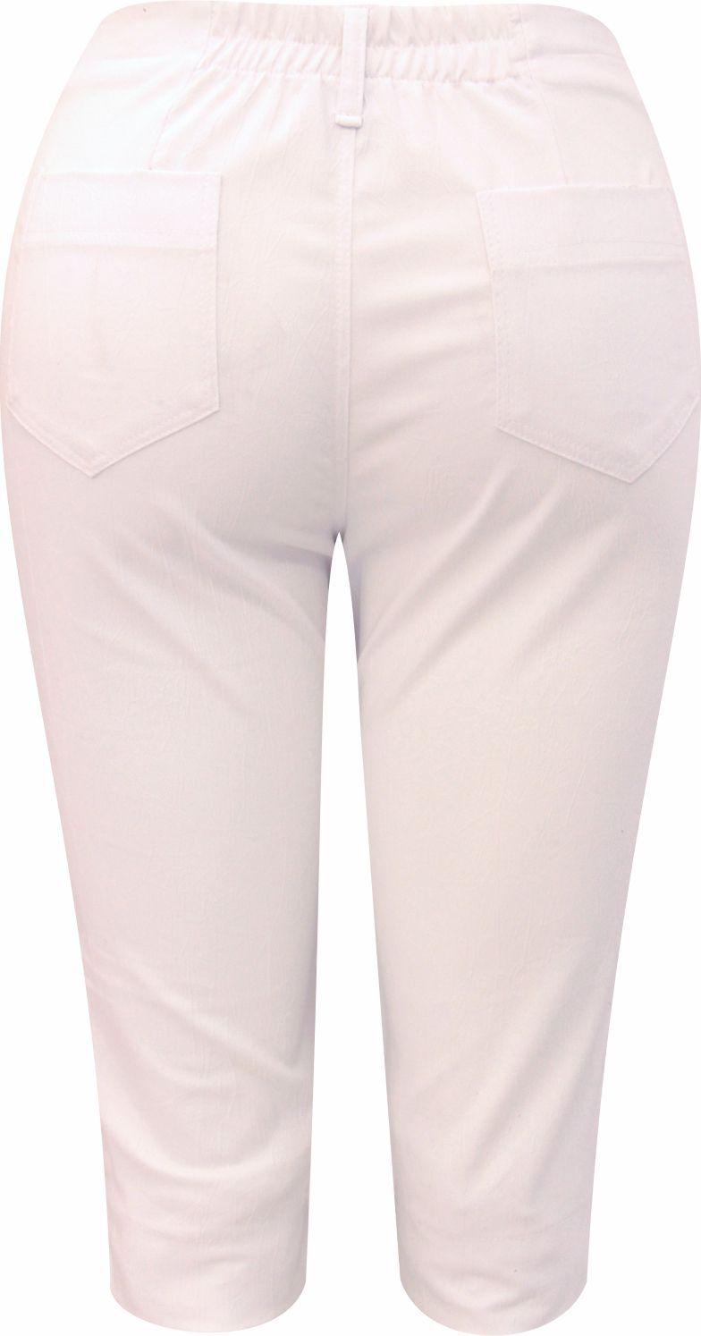 calça corsario branca