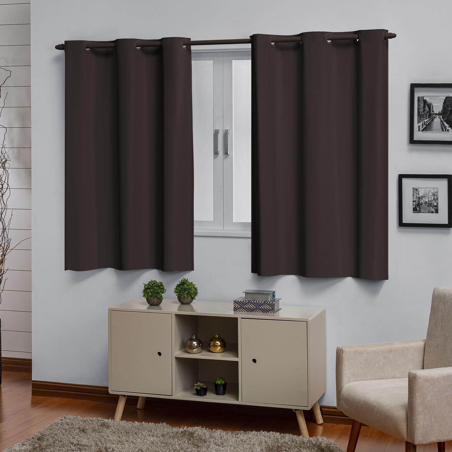 Cortina Blackout para Janela 2,20x1,30 Meia Parede PVC - EMPÓRIO DO LAR ...