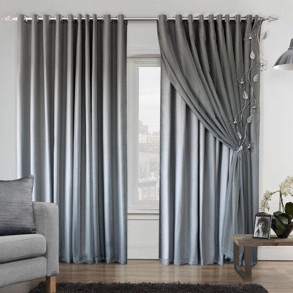 Cortina de 4 metros x 2,50 altura Voal e Blecaute PVC Corta Luz 100