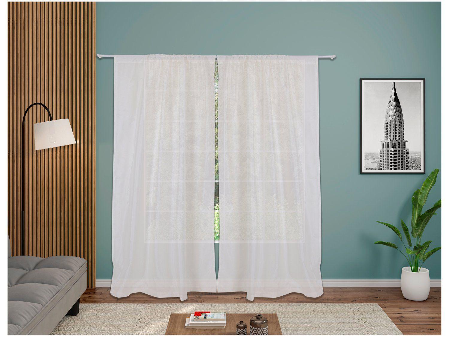 Cortina Lartex Voil Gelo End 180x280cm