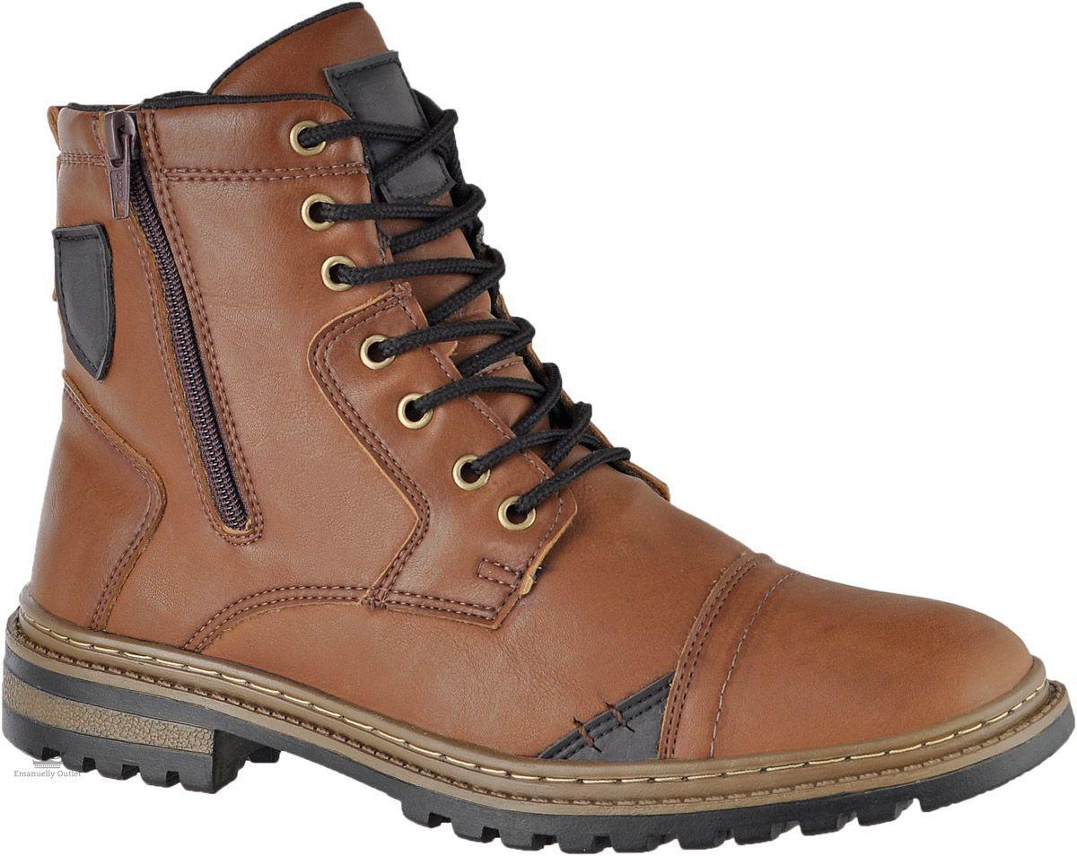 coturno mostarda masculino