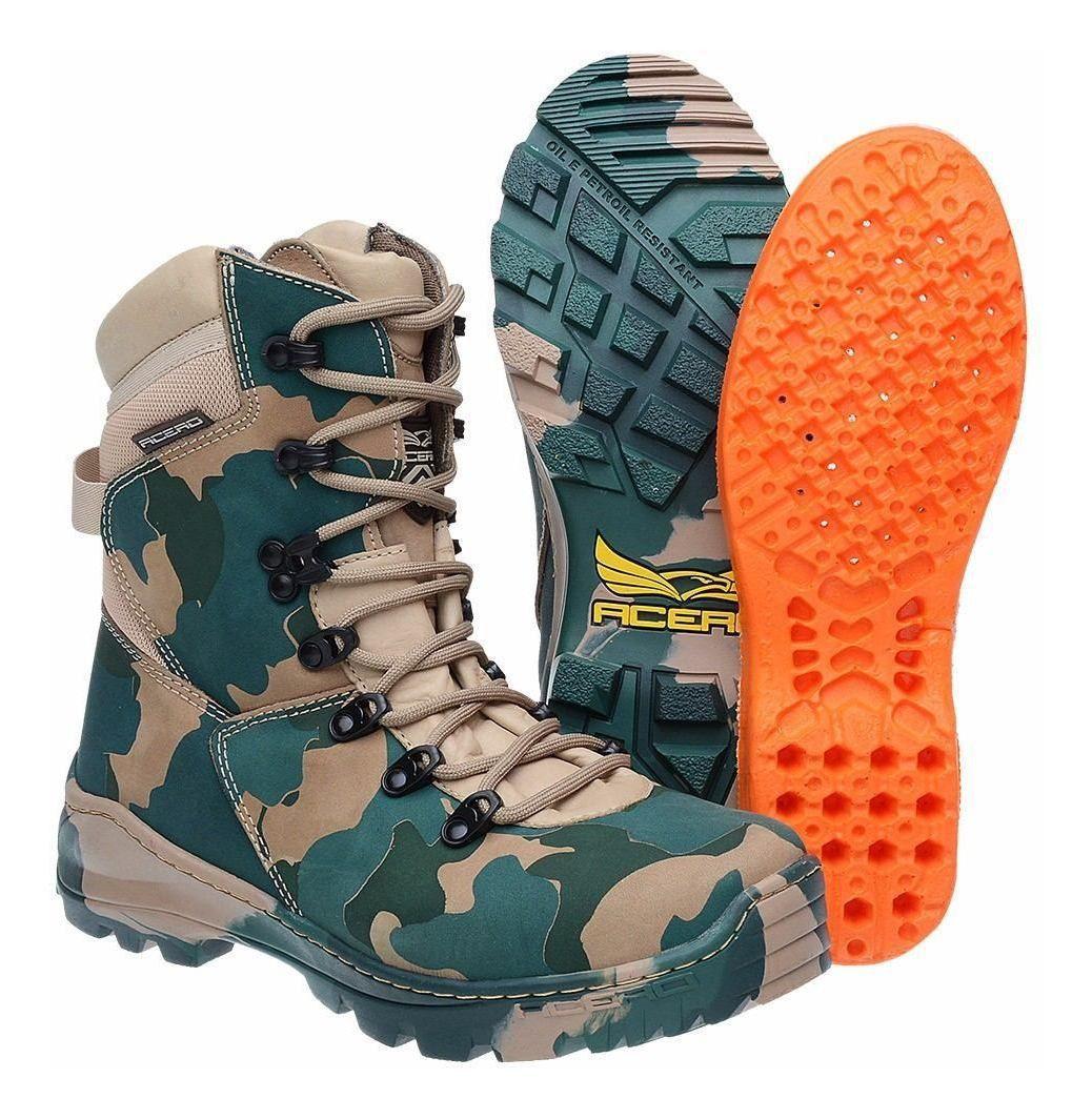 coturno masculino militar americano