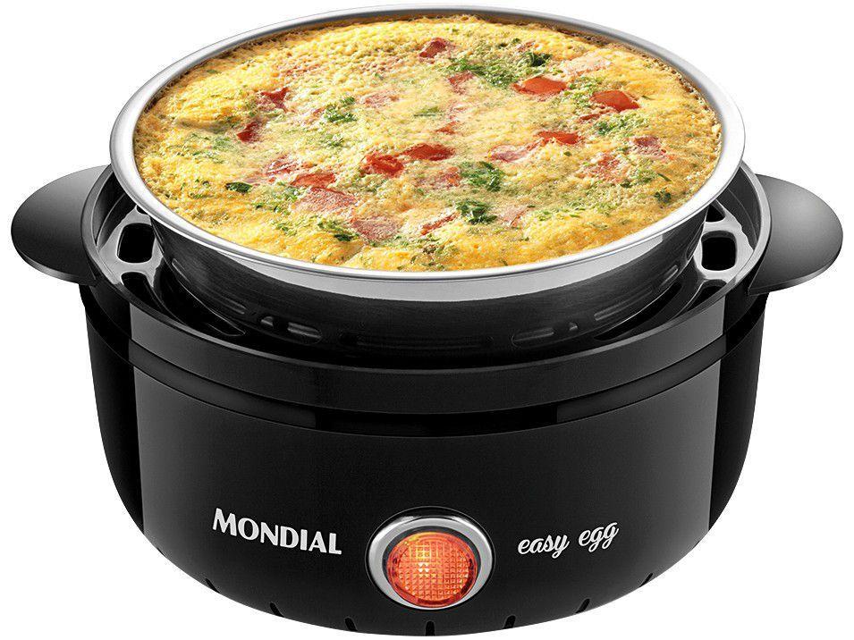 Cozedor de Ovos Elétrico Mondial Cook - Easy Egg EG-01 Preto 7 Ovos ...