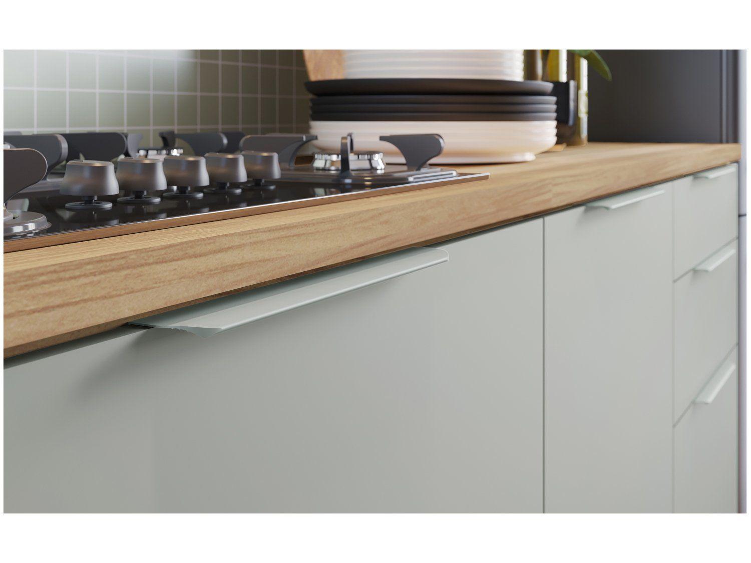 Cozinha Completa Nesher Duquesa 100% MDF com Balcão 5 Portas 4 Gavetas