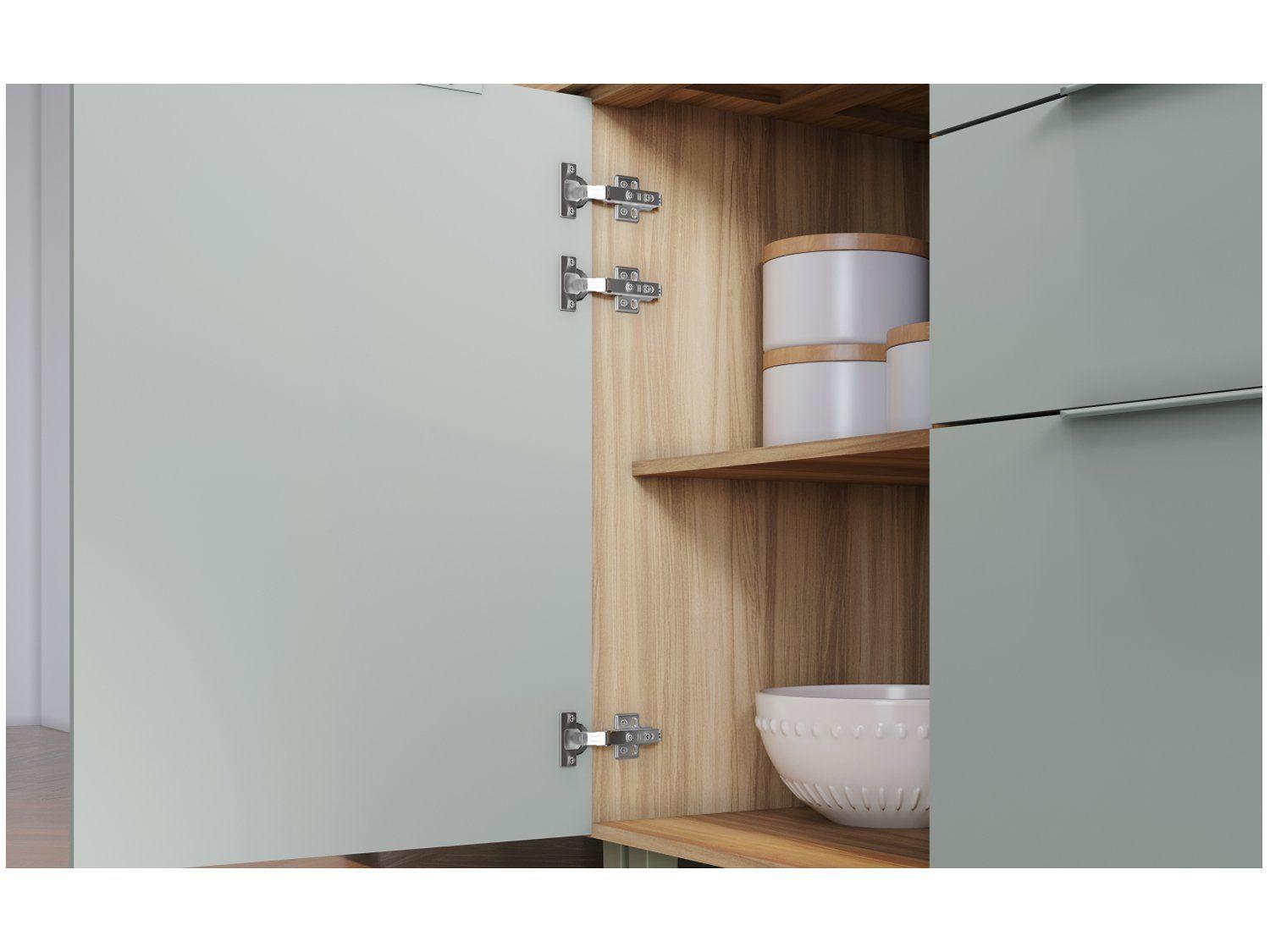 Cozinha Completa Nesher Duquesa 100% MDF com Balcão 5 Portas 4 Gavetas