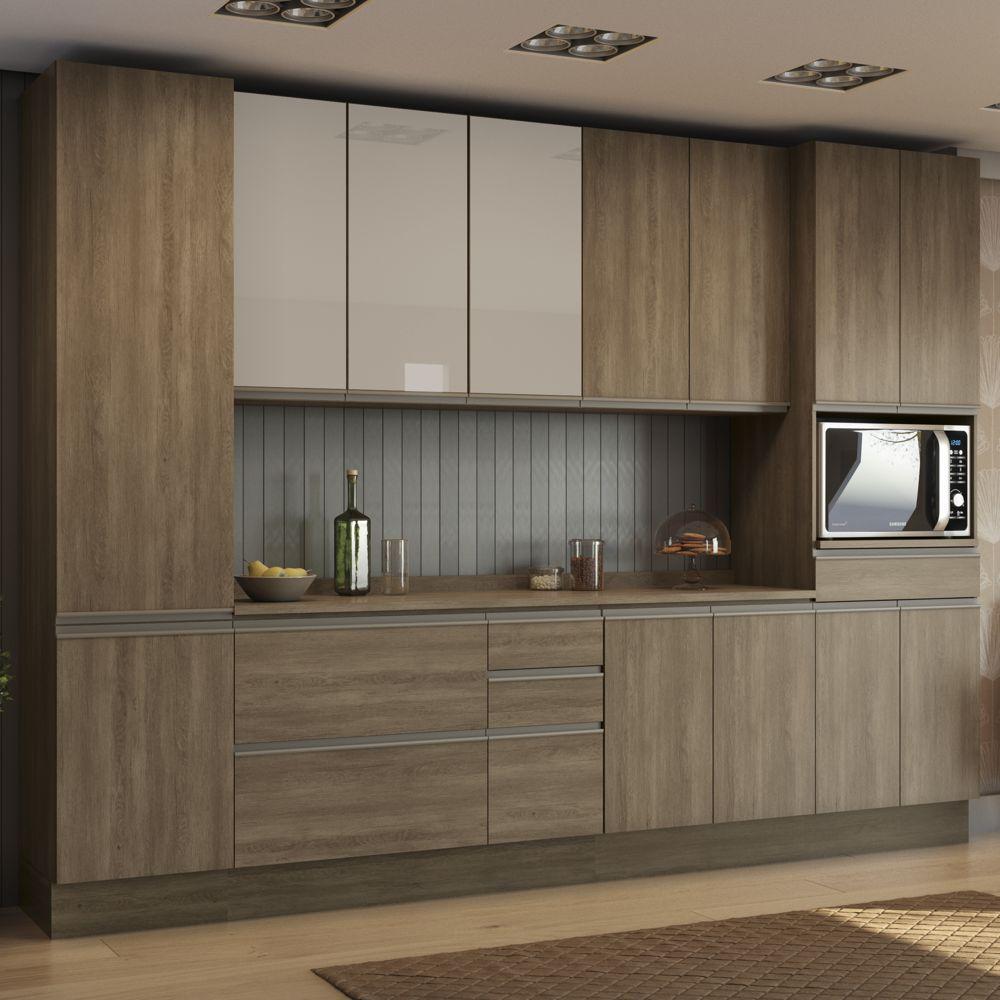 Cozinha Completa Planejada 8pc Maxxi CB366 Kappesberg Cozinha