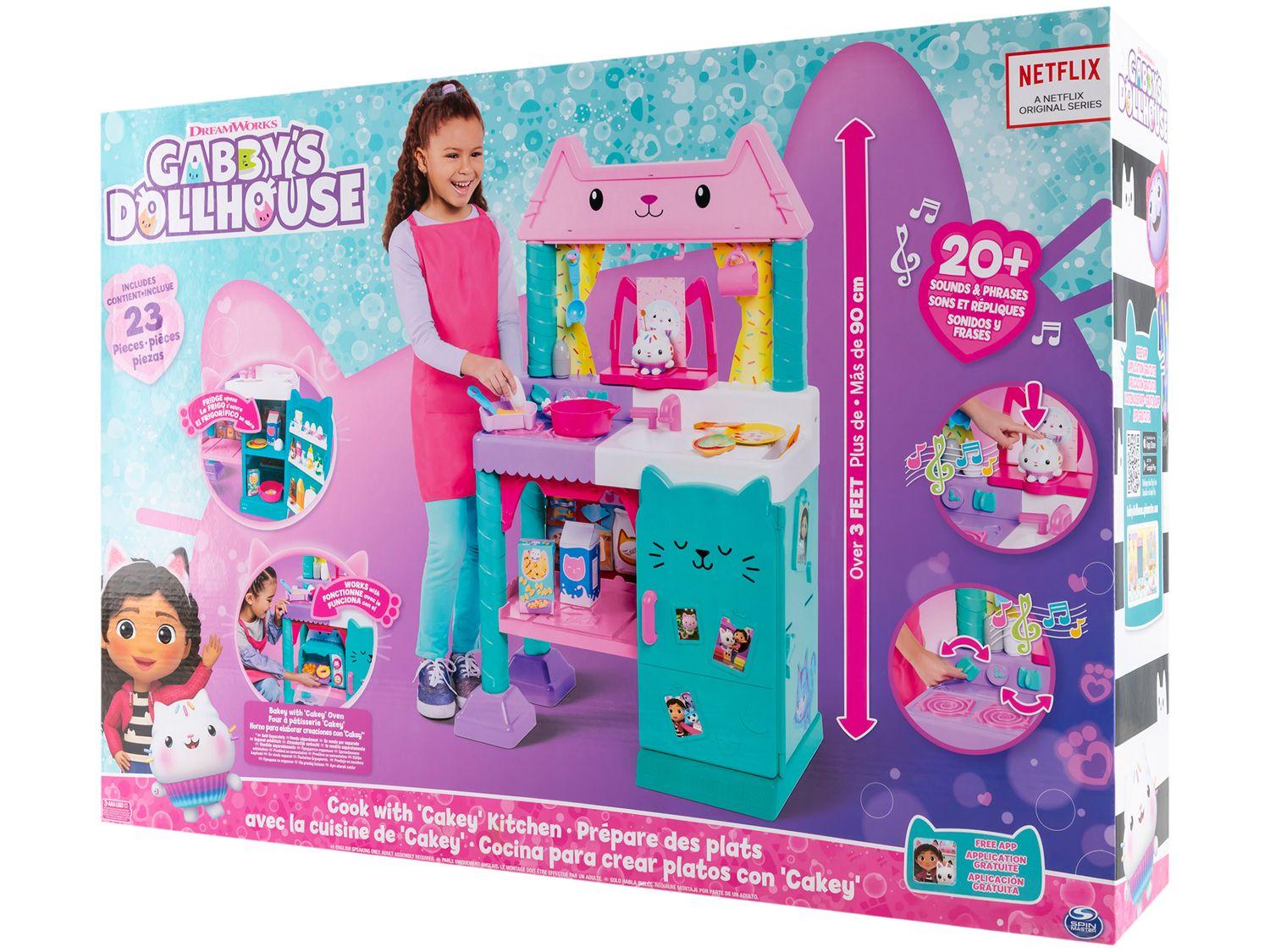 Cozinha Da Cakey Cat Gabbys Dollhouse Sunny