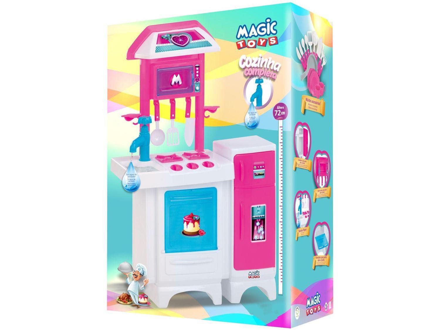 Cozinha Infantil Completa Magic Toys - Cozinha Infantil / de Brinquedo ...
