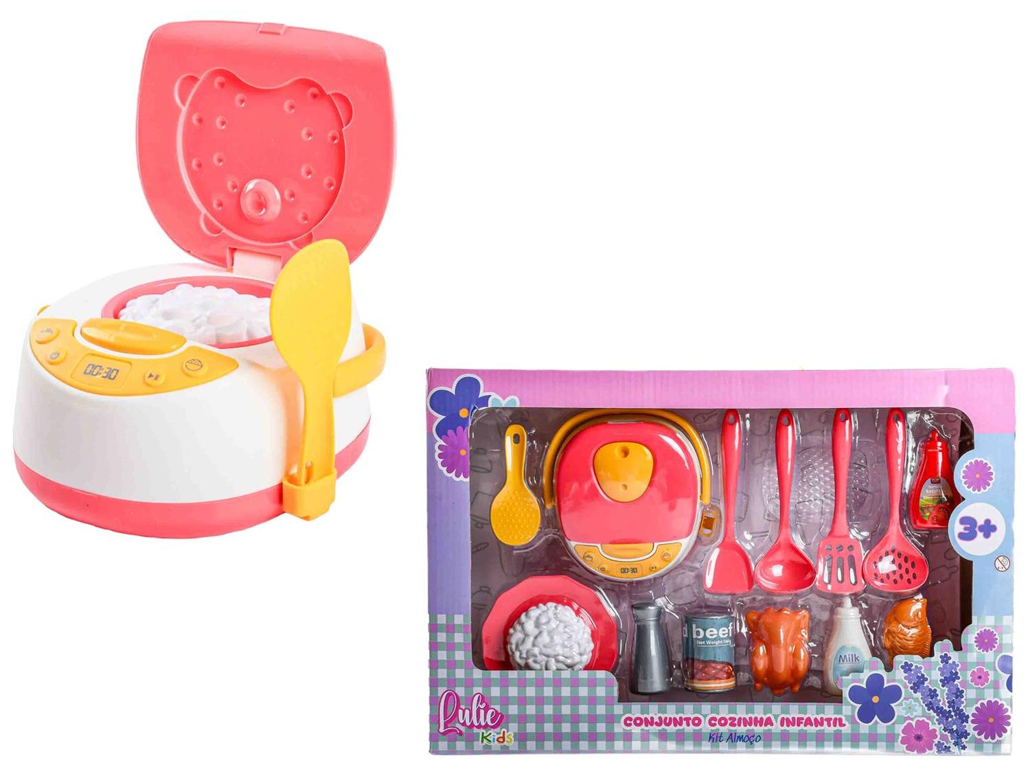 Cozinha Infantil Kit Almoço Lulie Kids