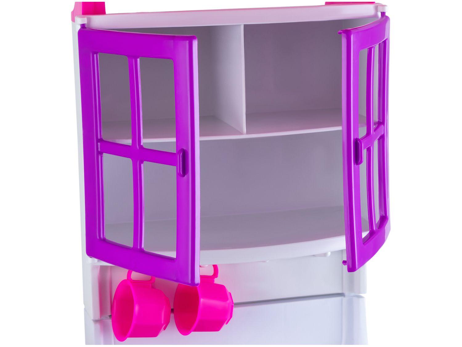 Cozinha Infantil Meg Doll Emite Som e Luzes