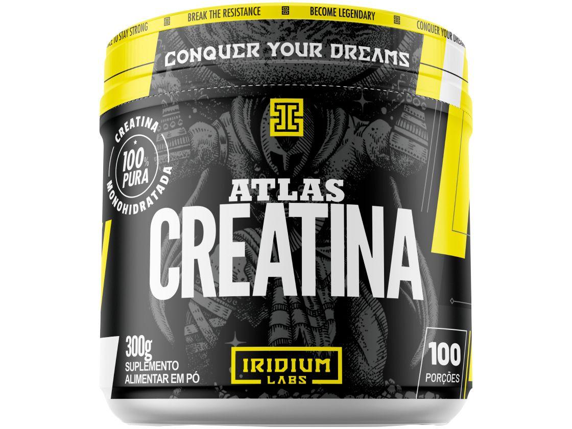 Creatina Monohidratada Atlas em Pó 300g