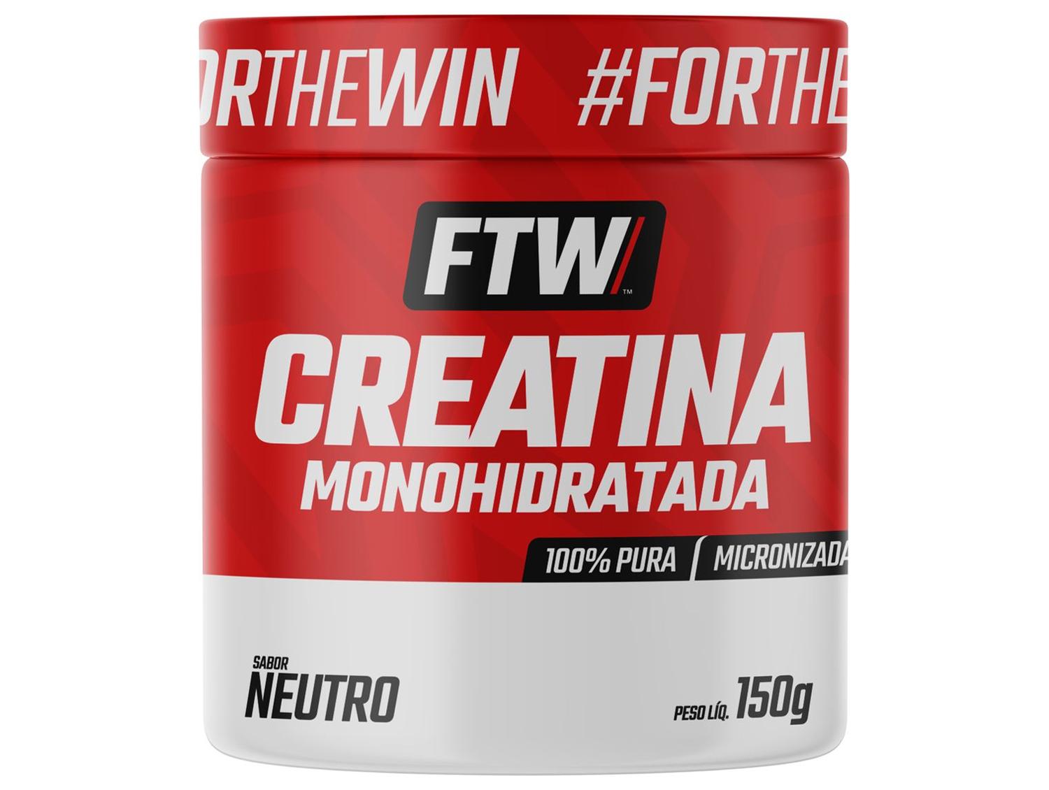 Creatina Monohidratada FTW em Pó 150g