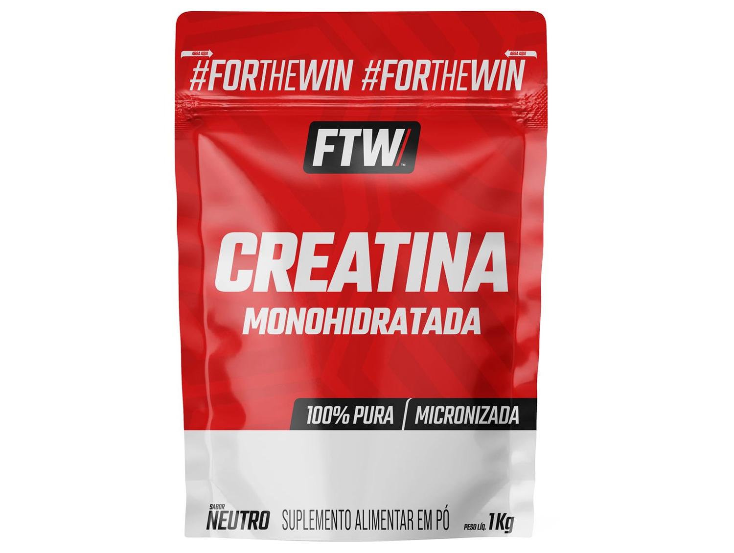 Creatina Monohidratada FTW em Pó 1kg