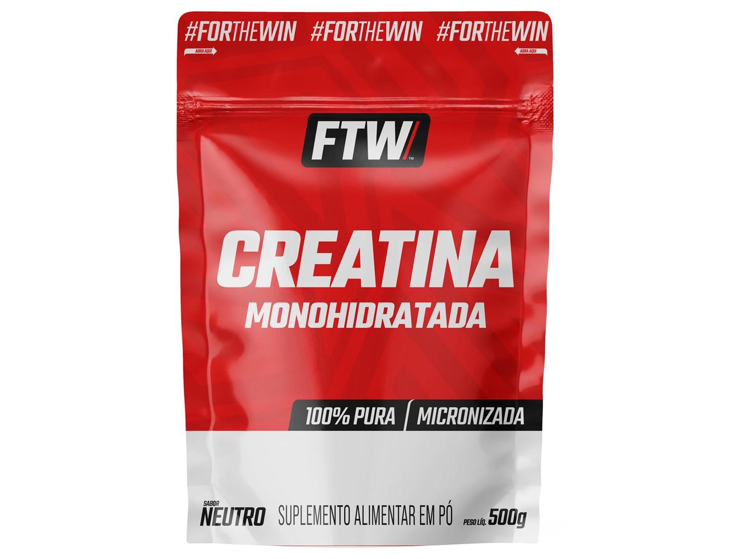 Creatina Monohidratada FTW em Pó 500g