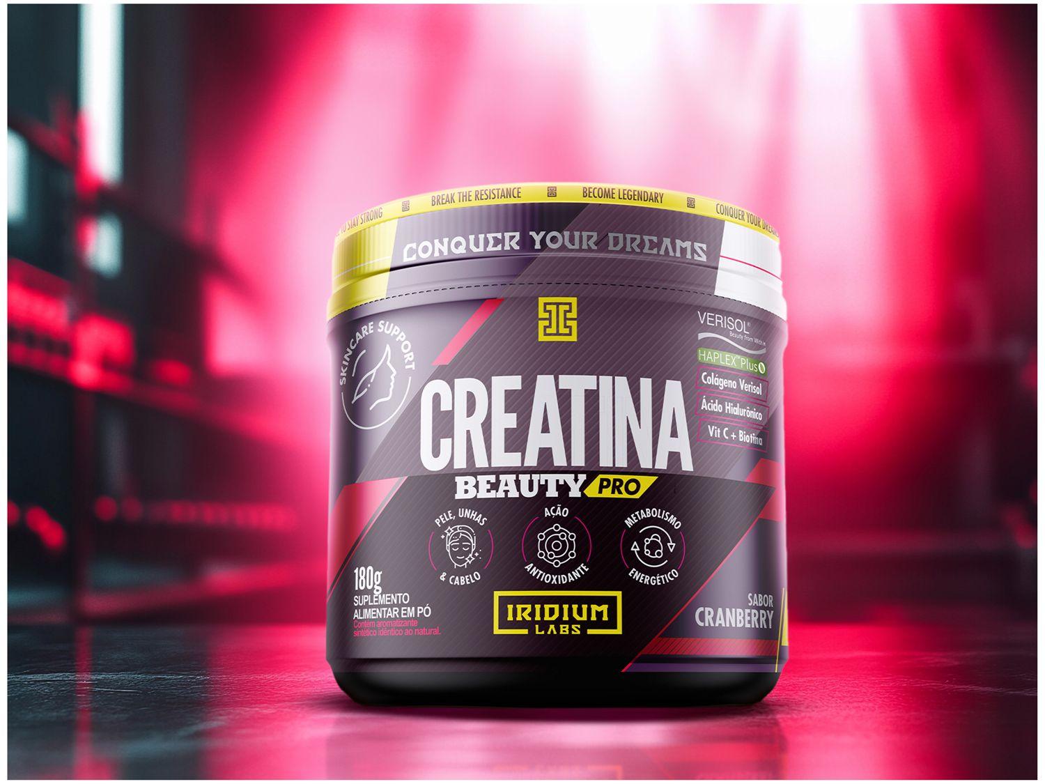 Creatina Monohidratada Iridium Labs Beauty Pro