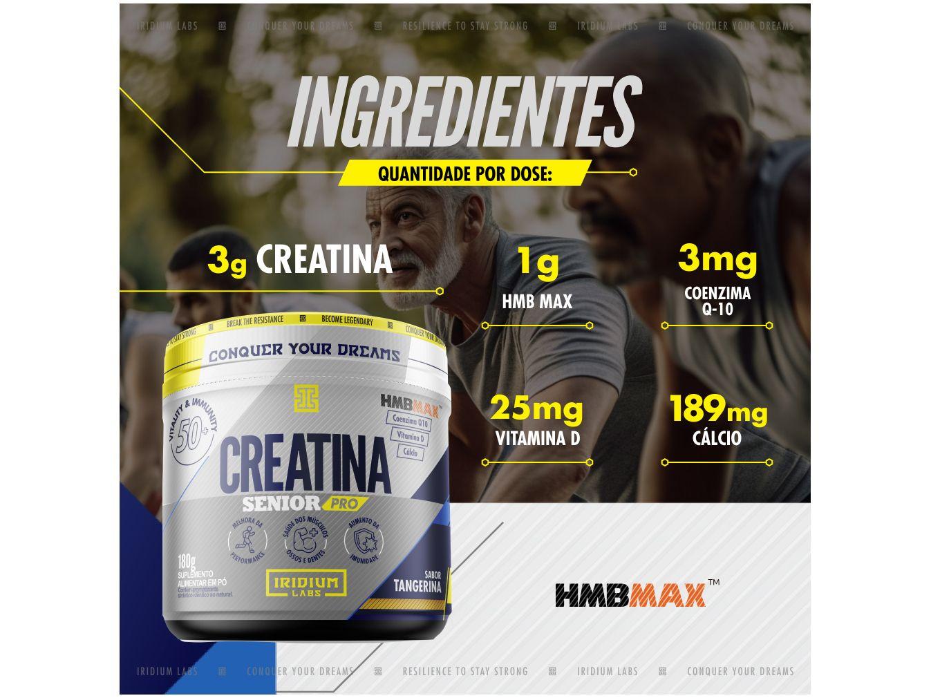 Creatina Monohidratada Iridium Labs Senior Pro