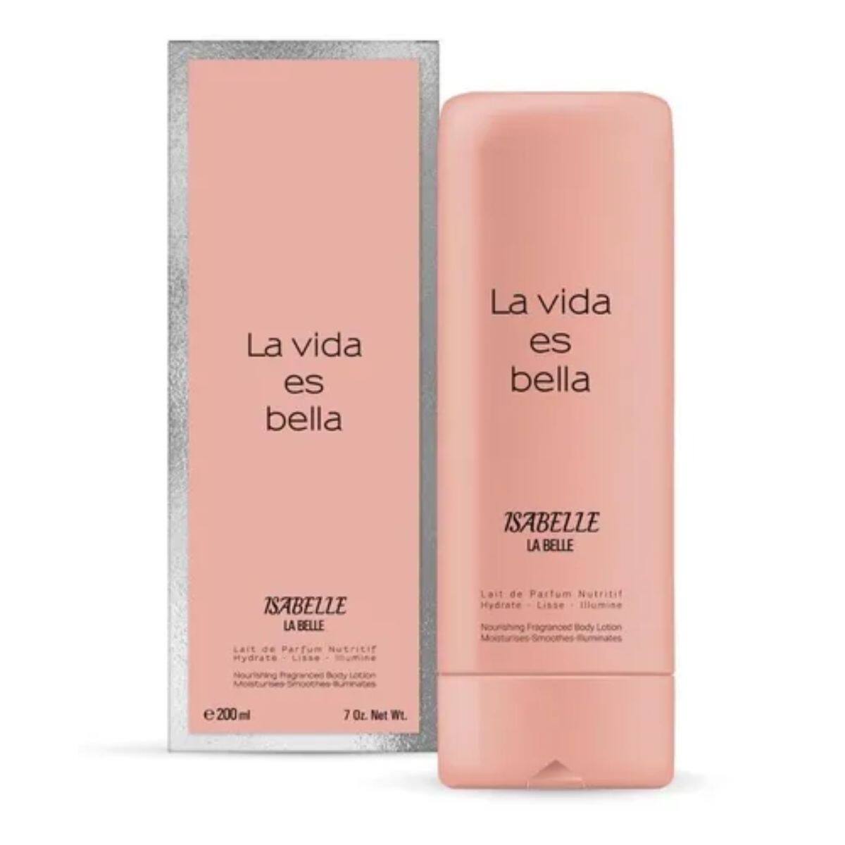 Creme Corporal Hidratante La Vida Es Bella 200ml Isabelle La Belle -  Hidratante Corporal - Magazine Luiza
