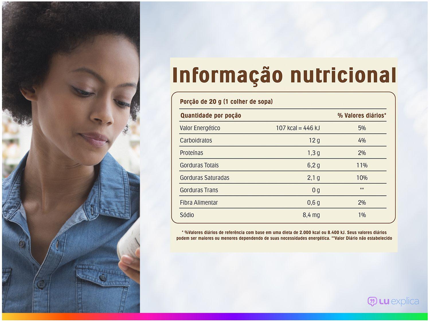 Creme de Avelã com Cacau Nutella 650g