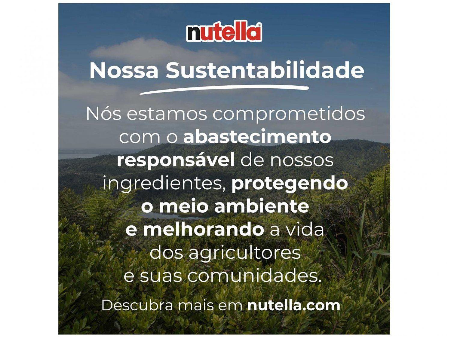 Creme de Avelã com Cacau Nutella Ferrero 140g
