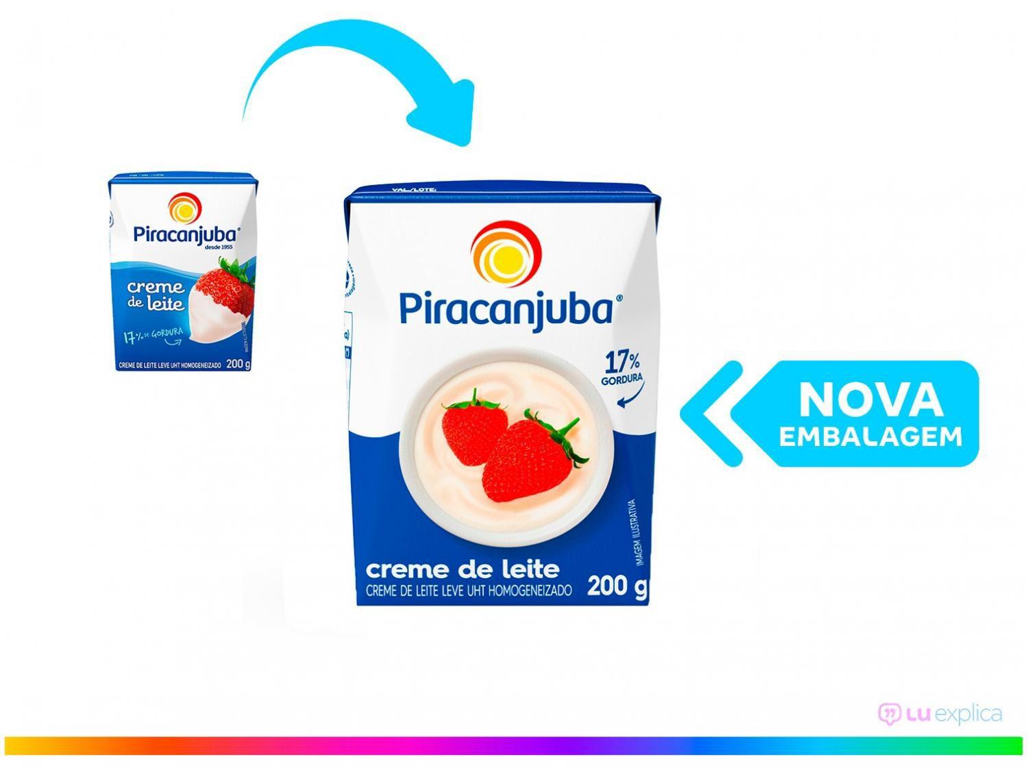 Creme de Leite Integral Piracanjuba 200g