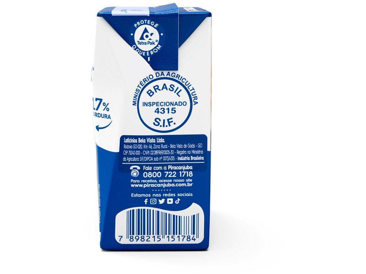 Creme de Leite Integral Piracanjuba 200g