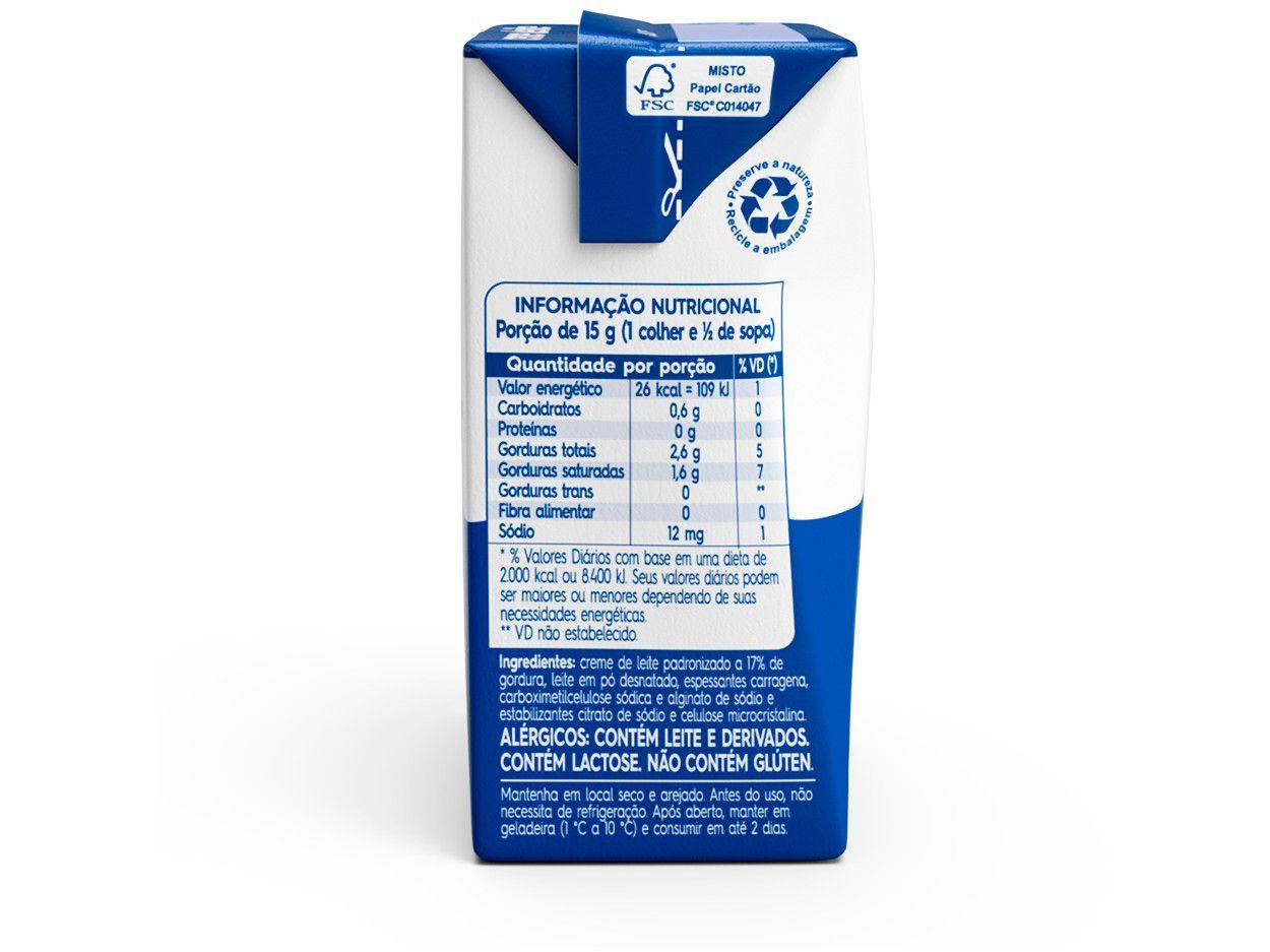 Creme de Leite Integral Piracanjuba 200g