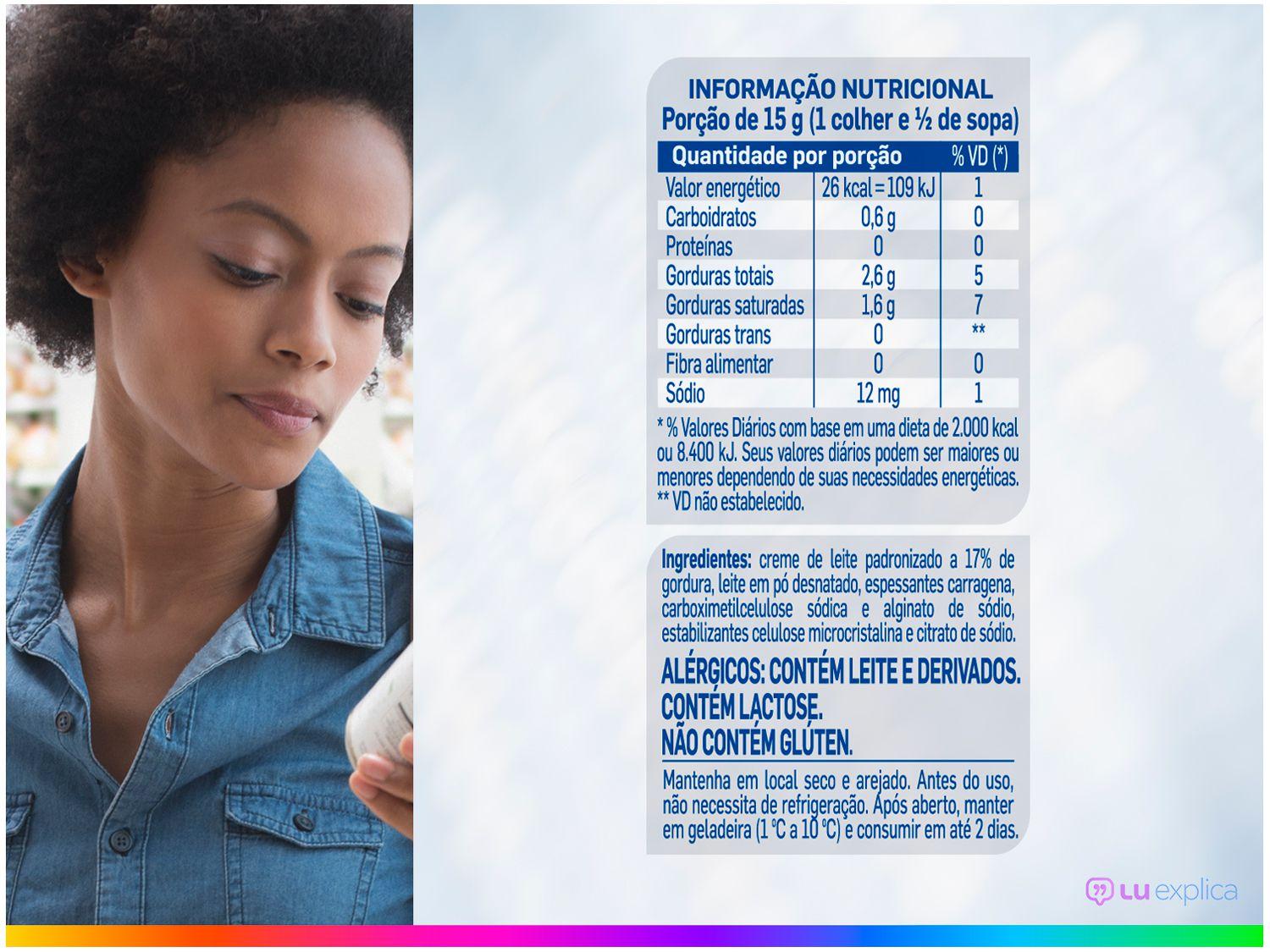 Creme de Leite Integral Piracanjuba 200g
