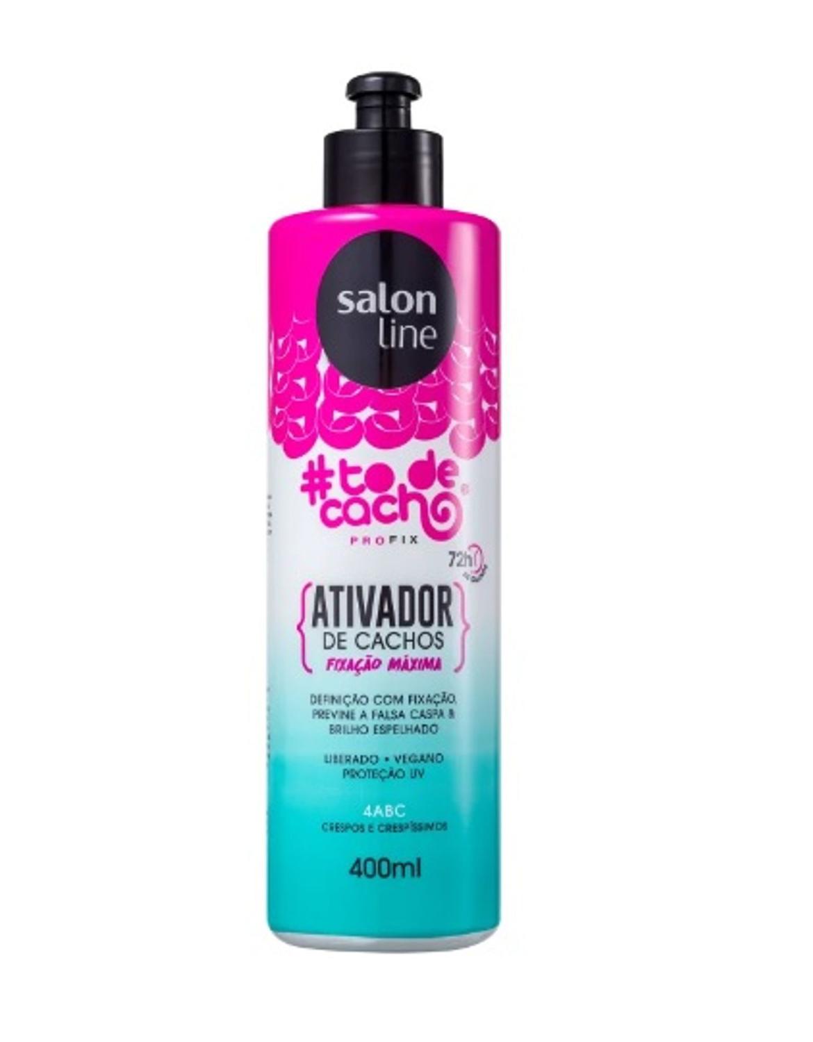Creme De Pentear Ativador De Cachos 4abc Todecacho Profix Salon Line 400ml Creme De Pentear Magazine Luiza