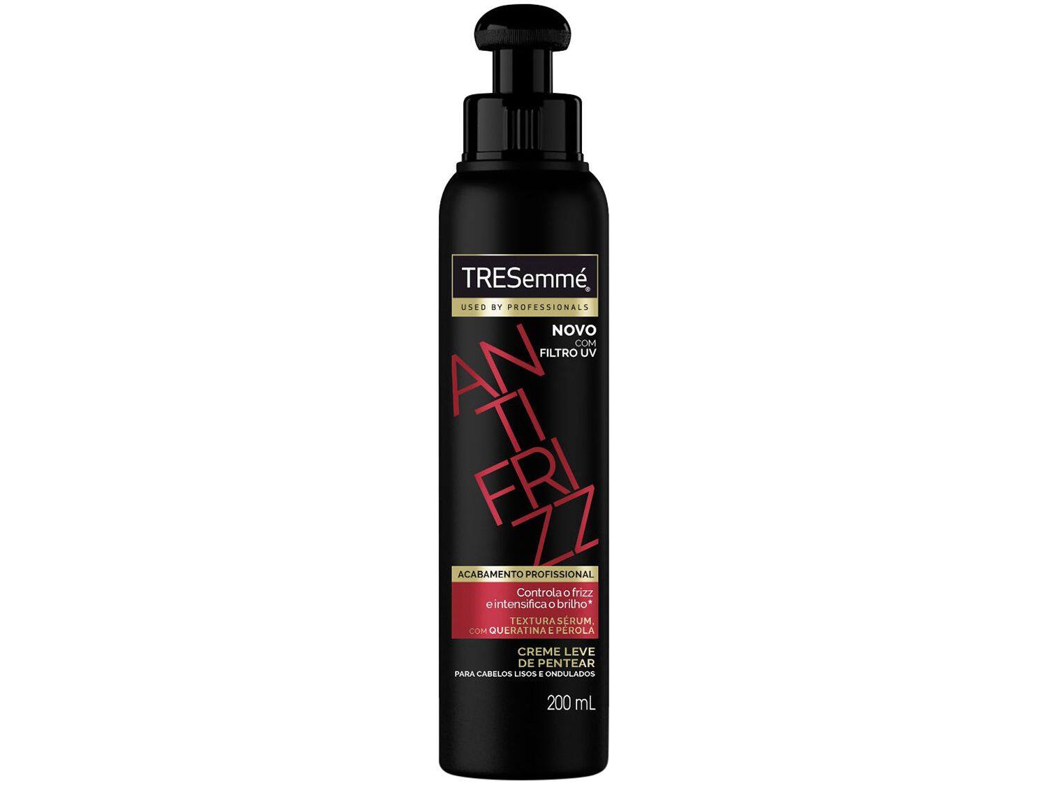 Creme de Pentear TRESemmé Anti-Frizz - 200ml - Creme de Pentear ...