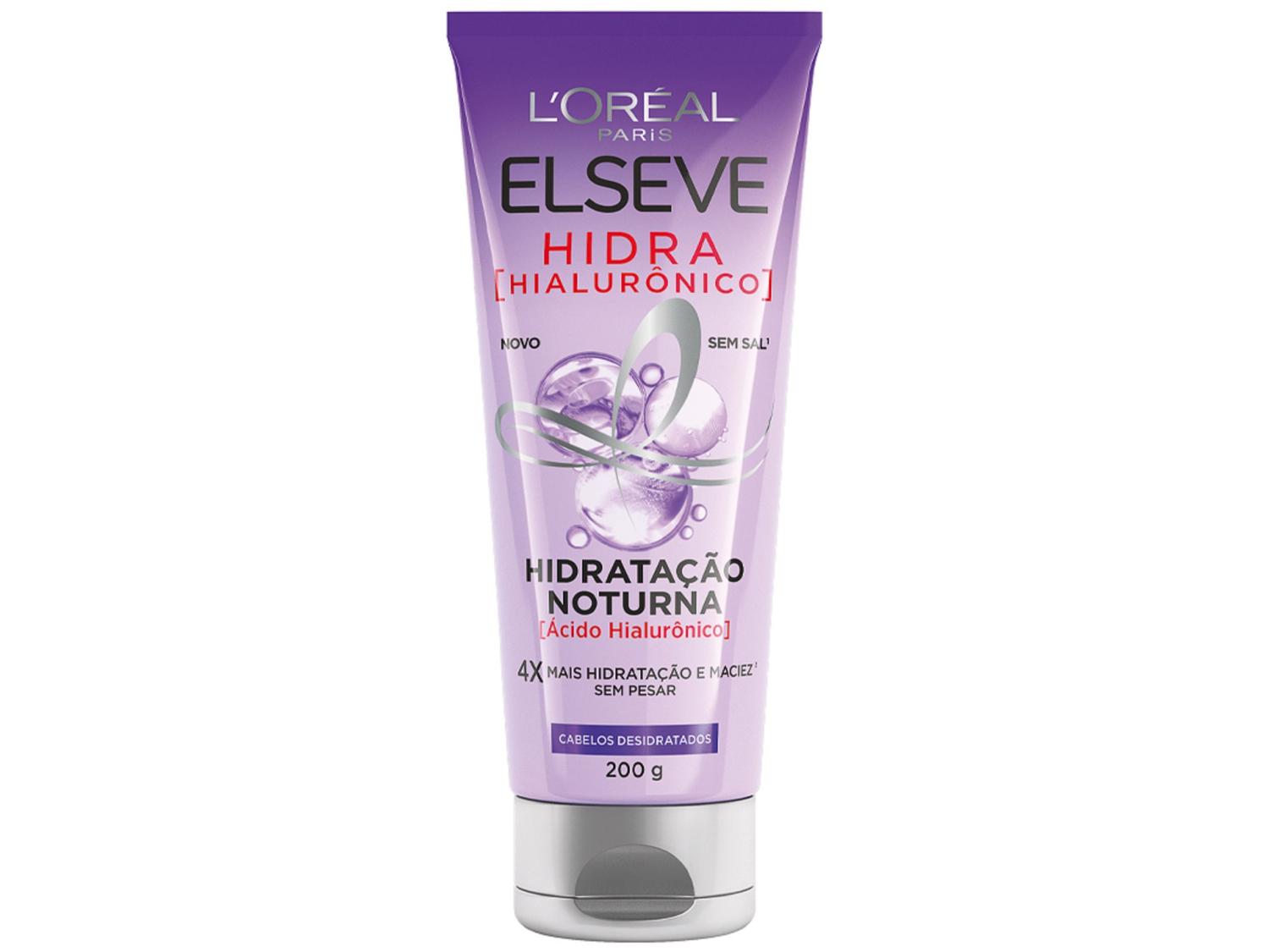 Creme de Tratamento LOréal Paris Elseve Hidratação Noturna Hidratação ...