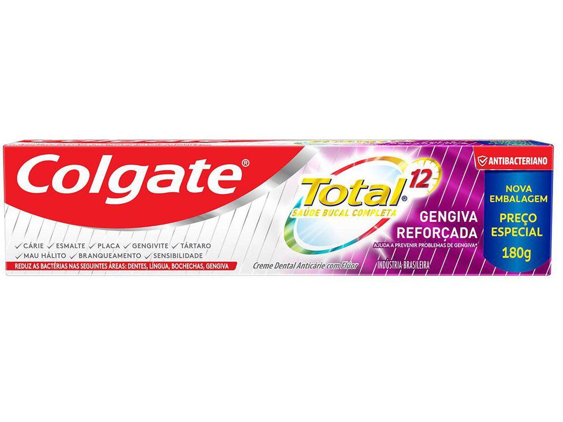 Creme Dental Colgate Total 12 Gengiva Reforçada 180g