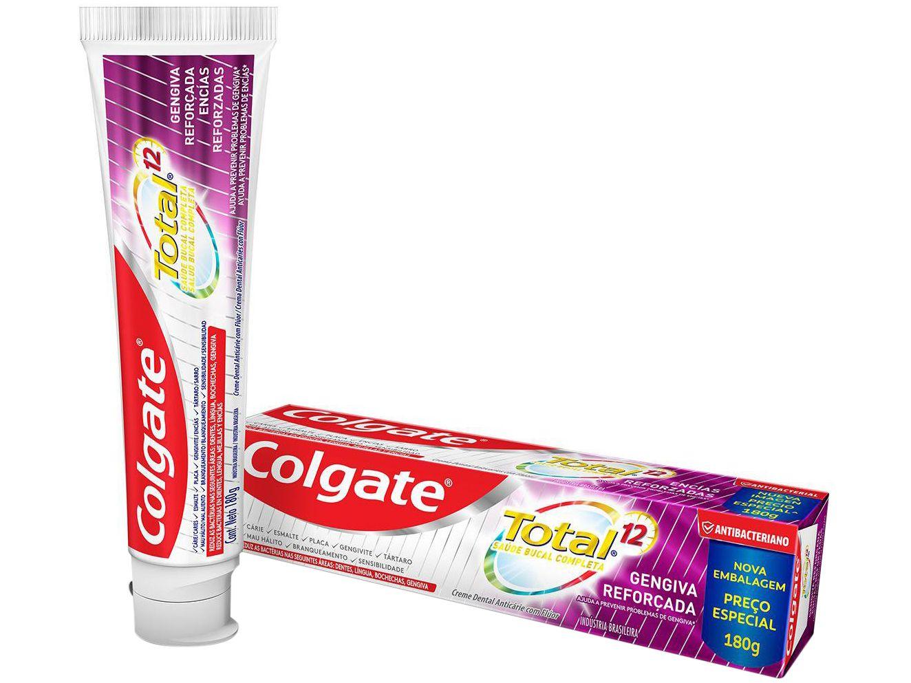 Creme Dental Colgate Total 12 Gengiva Reforçada 180g